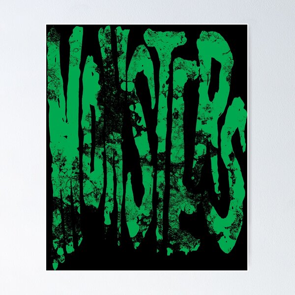 Item preview, Monsters Typography Graffiti designed and sold by FriskySloths.