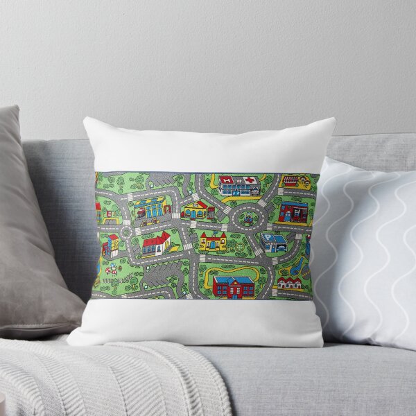 Item preview, Town Map Rug designed and sold by hpearl15.