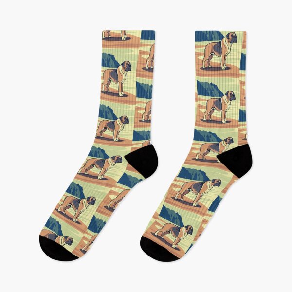 Item preview, English Mastiff On The Oregon Coast Beach designed and sold by OregonsOwn.
