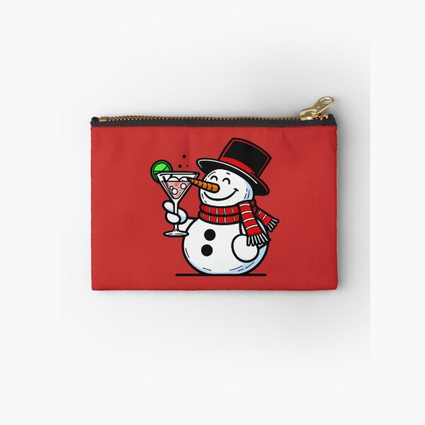 Item preview, Snowman drinking a Cocktail designed and sold by ArtFactoryAI.