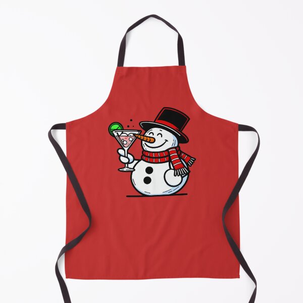 Item preview, Snowman drinking a Cocktail designed and sold by ArtFactoryAI.