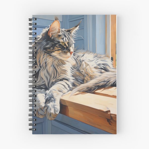 Item preview, Maine Coon Cat (acrylic) designed and sold by Samuelsboro.