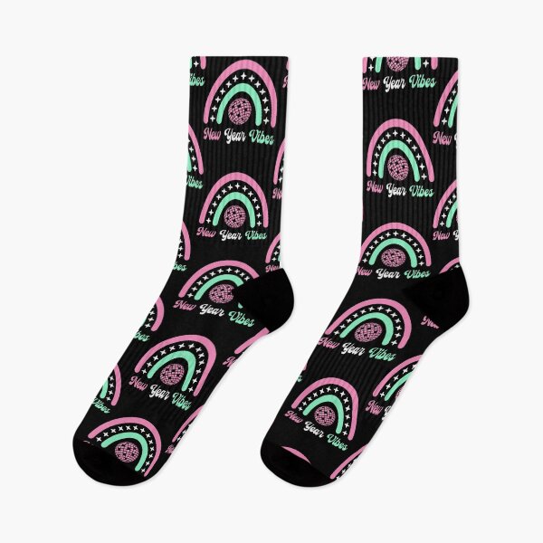 Item preview, New Year Vibes - Cute Boho-Inspired Rainbow, New Year 2024 Celebration (Lighter Design) designed and sold by Spiprinto.