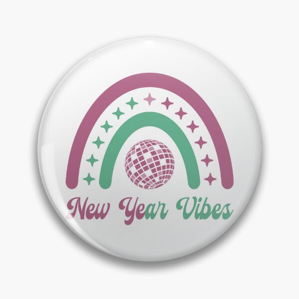 Item preview, New Year Vibes - Cute Boho-Inspired Rainbow, New Year 2024 Celebration (Darker Design) designed and sold by Spiprinto.