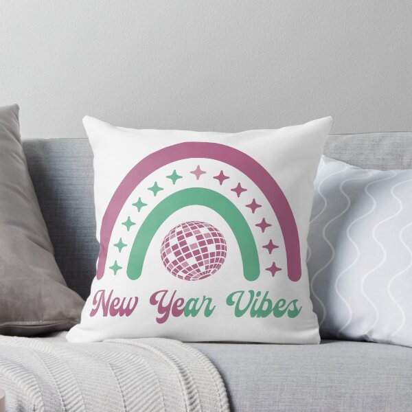 Item preview, New Year Vibes - Cute Boho-Inspired Rainbow, New Year 2024 Celebration (Darker Design) designed and sold by Spiprinto.