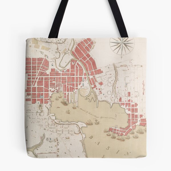 Item preview, Vintage Map of Baltimore MD (1793) designed and sold by BravuraMedia.