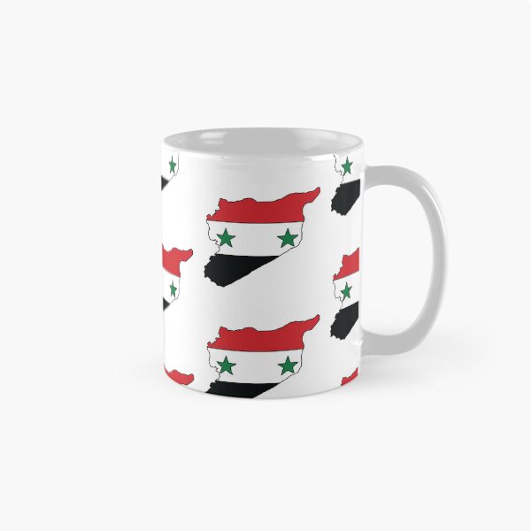Item preview, Syria country shape flag designed and sold by Rachael Taylor.