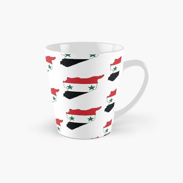 Item preview, Syria country shape flag designed and sold by Rachael Taylor.