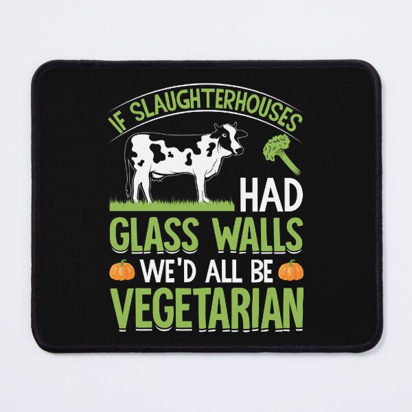 Item preview, If Slaughterhouses had glass walls - Cool Gifts For Vegan by FanityPrints designed and sold by FanityPrints.