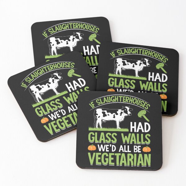 Item preview, If Slaughterhouses had glass walls  - Cool Gifts For Vegan by FanityPrints designed and sold by FanityPrints.
