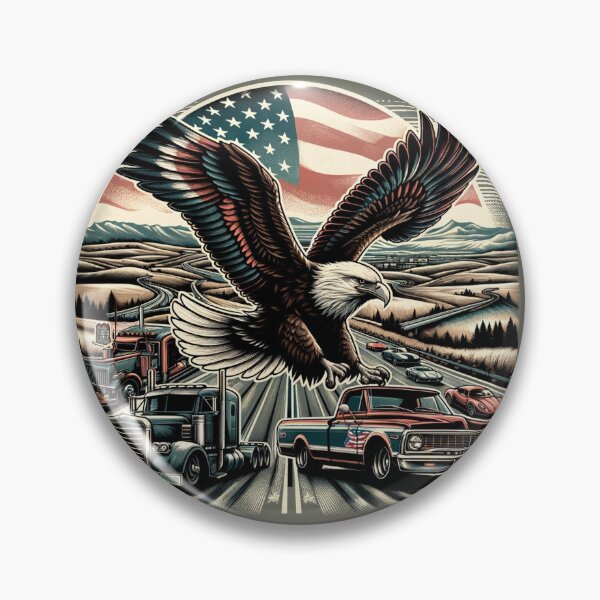 Item preview, American Spirit: Eagles, Highways, and Horsepower designed and sold by KooperGay.