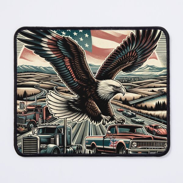 Item preview, American Spirit: Eagles, Highways, and Horsepower designed and sold by KooperGay.