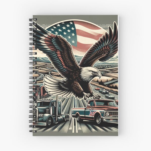 Item preview, American Spirit: Eagles, Highways, and Horsepower designed and sold by KooperGay.