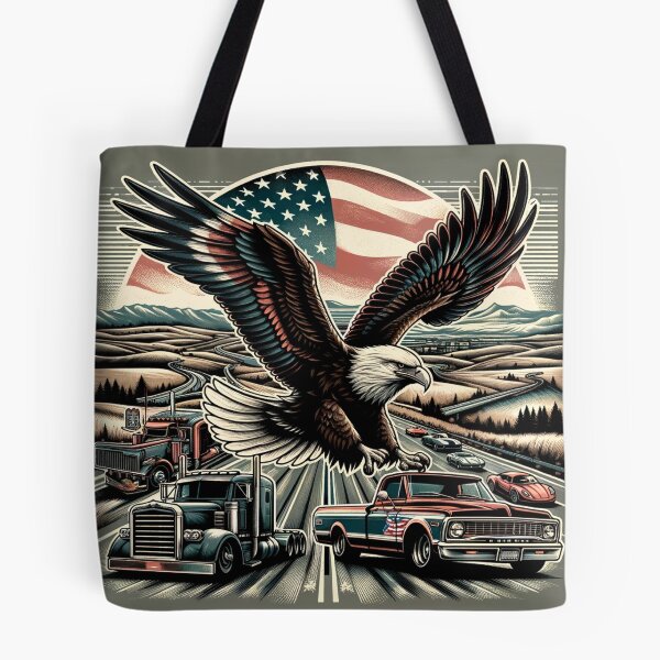 Item preview, American Spirit: Eagles, Highways, and Horsepower designed and sold by KooperGay.