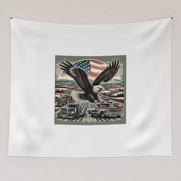 Item preview, American Spirit: Eagles, Highways, and Horsepower designed and sold by KooperGay.