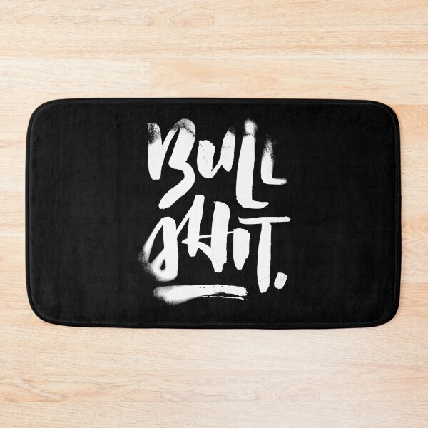 Item preview, Bullshit Text Typography Graffiti designed and sold by FriskySloths.
