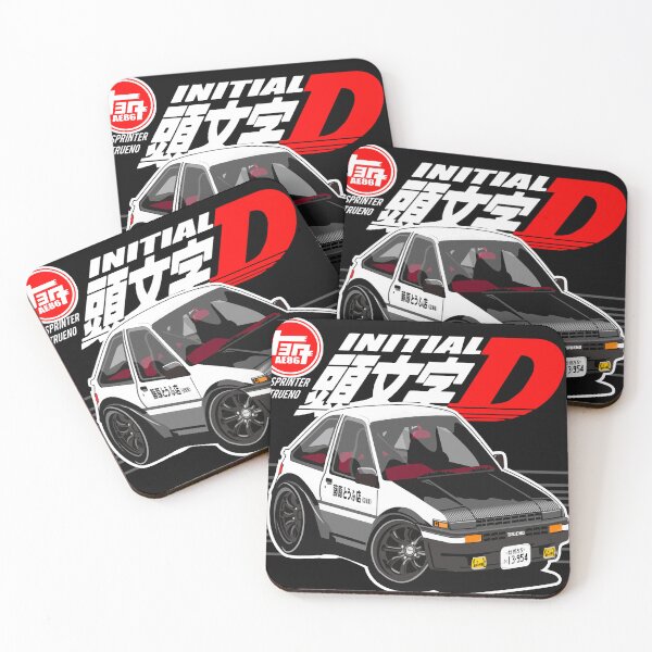 Item preview, AE86 Inital D -Car Vector Art CARtoon - CARicature style designed and sold by itsTheBugz.