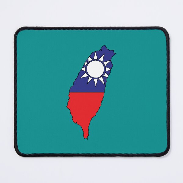 Item preview, Taiwan country shape flag designed and sold by Rachael Taylor.