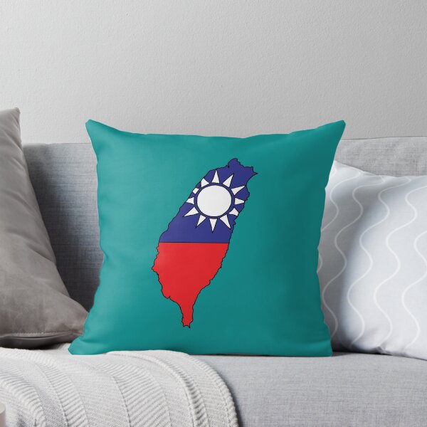 Item preview, Taiwan country shape flag designed and sold by Rachael Taylor.