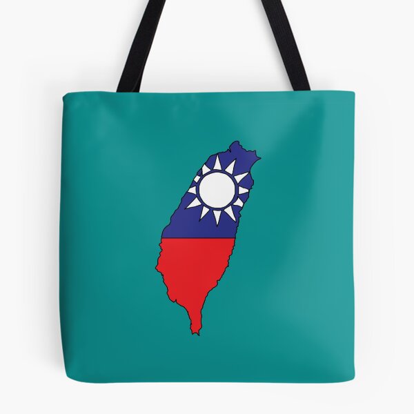 Item preview, Taiwan country shape flag designed and sold by Rachael Taylor.