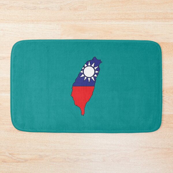 Item preview, Taiwan country shape flag designed and sold by Rachael Taylor.