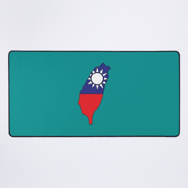 Item preview, Taiwan country shape flag designed and sold by Rachael Taylor.
