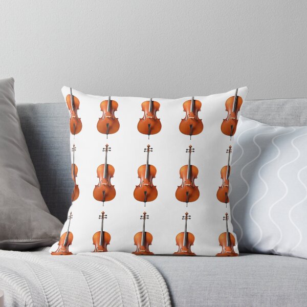 Item preview, Viola medium tiled repeated geometric pattern great gift for string symphony orchestra musicians designed and sold by ElegantTeaTime.