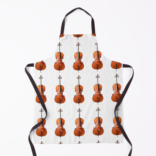 Item preview, Viola medium tiled repeated geometric pattern great gift for string symphony orchestra musicians designed and sold by ElegantTeaTime.