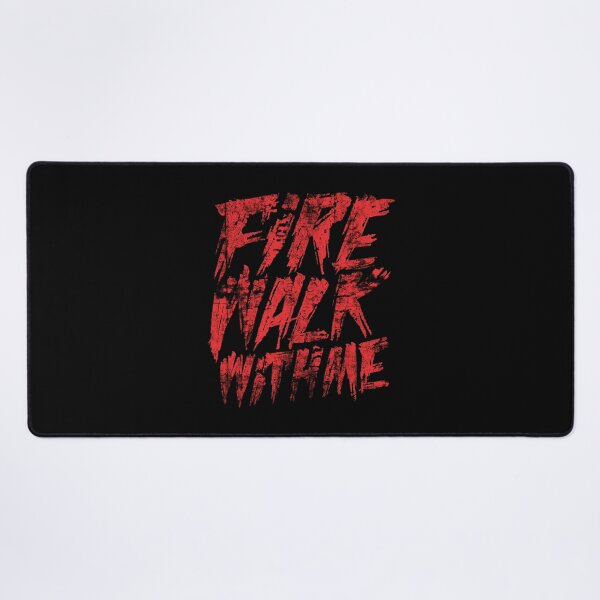 Item preview, Fire Walk With Me Typography Graffiti designed and sold by FriskySloths.