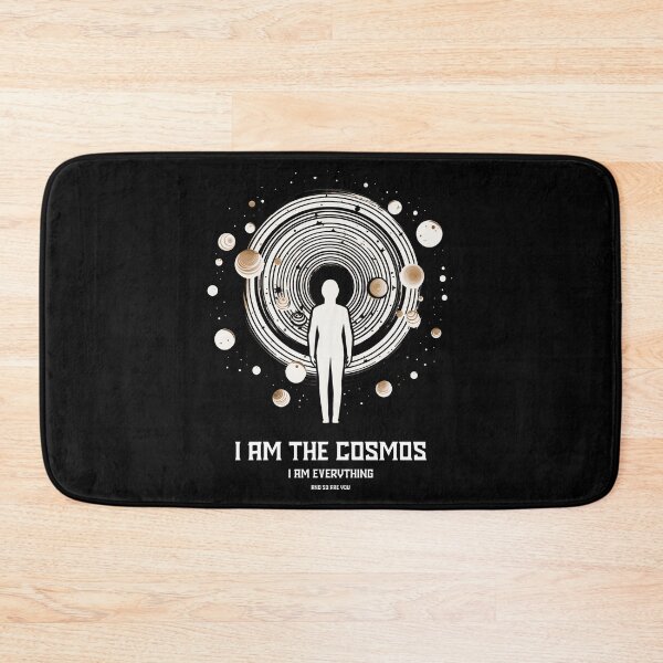 Item preview, I am the cosmos - decorative universe & planets text designed and sold by ArtstyleAlchemy.