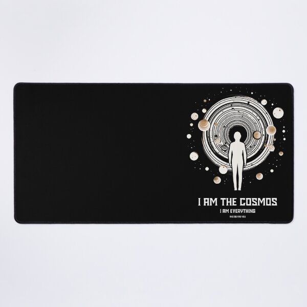Item preview, I am the cosmos - decorative universe & planets text designed and sold by ArtstyleAlchemy.