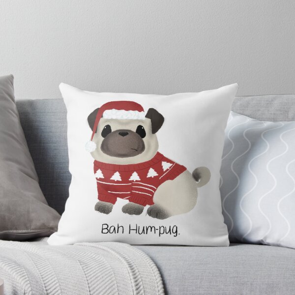Item preview, Bah Hum-Pug designed and sold by Cattodoodles.