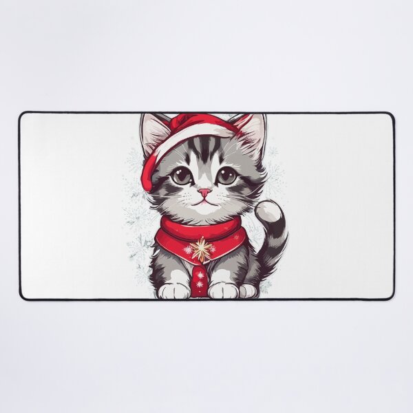 Item preview, Christmas Design | cute kitten designed and sold by PictureCanvas.
