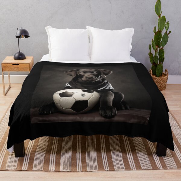 Item preview, Labrador Puppy Soccer Star (or Football) designed and sold by Samuelsboro.