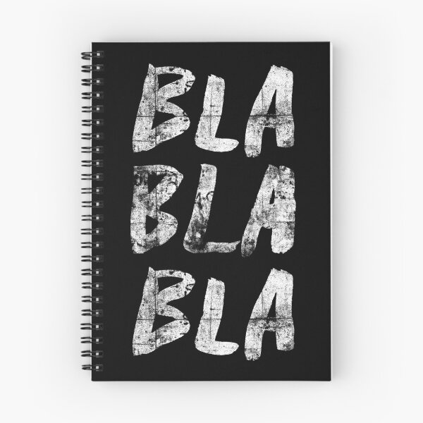 Item preview, Bla Bla Bla Text Typography Graffiti designed and sold by FriskySloths.