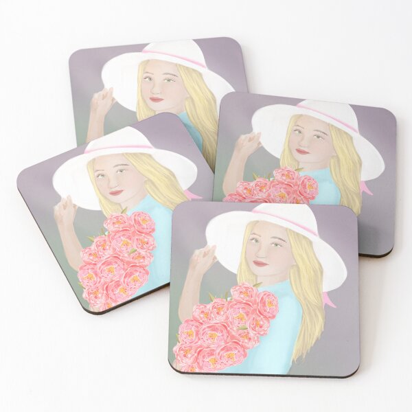 Item preview, Girl with peonies  designed and sold by Bellou28.