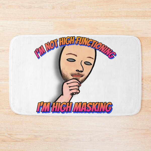 Item preview, Beard High masking  designed and sold by AuDHDesigns AUS .
