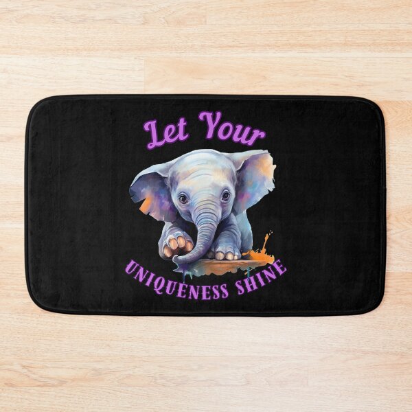 Item preview, Let Your Uniqueness Shine. elephant face designed and sold by ElephantVibes.