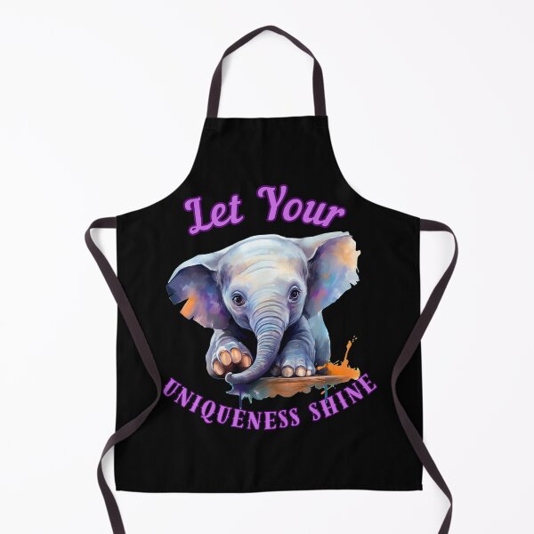 Item preview, Let Your Uniqueness Shine. elephant face designed and sold by ElephantVibes.