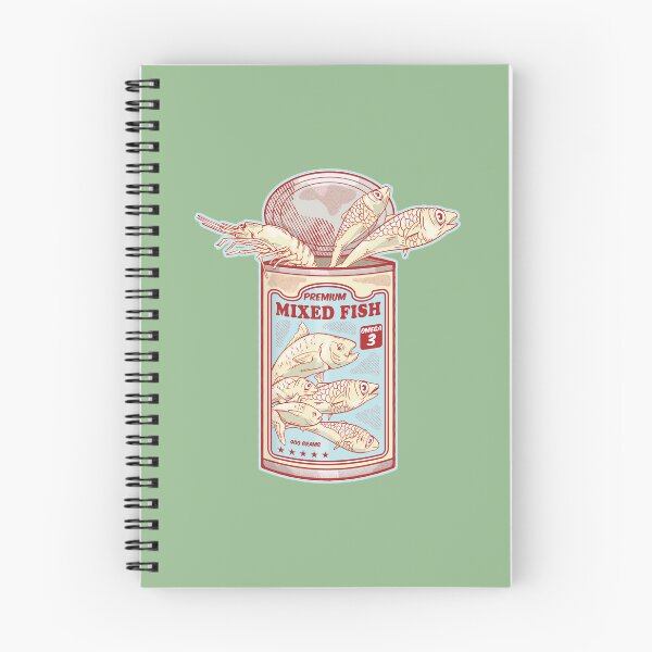 Item preview, Mixed Fish Funny canned food designed and sold by piedaydesigns.