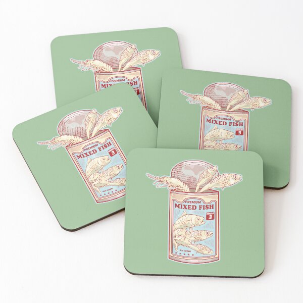 Item preview, Mixed Fish Funny canned food designed and sold by piedaydesigns.