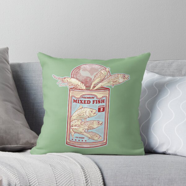 Item preview, Mixed Fish Funny canned food designed and sold by piedaydesigns.