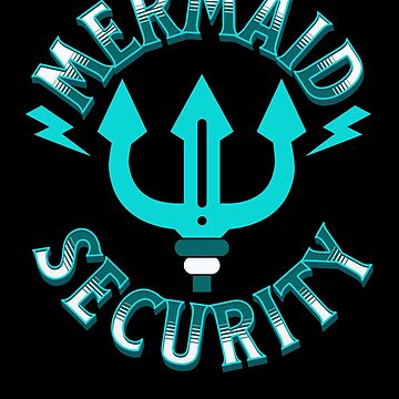 Imagen de la obra Mermaid Security Merman Costume Kids Mermaid Security Gear de DynamicDesign
