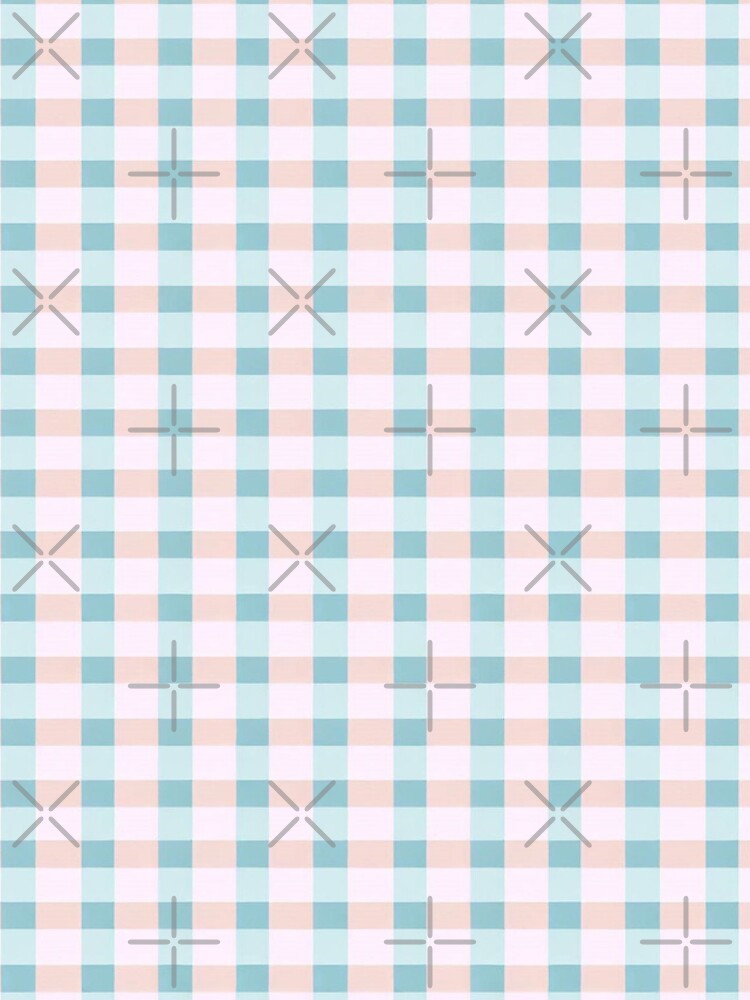 Thumbnail 4 of 4, iPhone Case, Cottagecore Pastel Windowpane Pattern designed and sold by SamJanner.