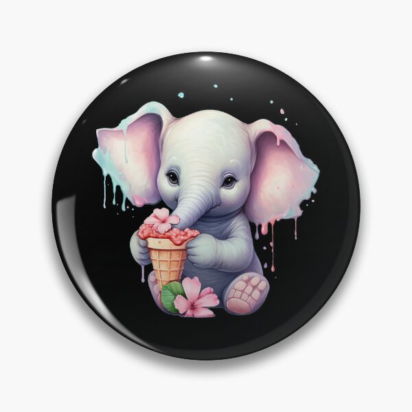 Item preview, Tiny Elephant designed and sold by ElephantVibes.