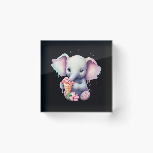 Item preview, Tiny Elephant designed and sold by ElephantVibes.