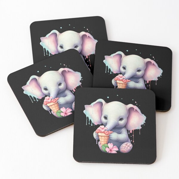 Item preview, Tiny Elephant designed and sold by ElephantVibes.