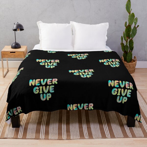 Item preview, Never Give Up - Tie Dye designed and sold by HarrisonDesign.