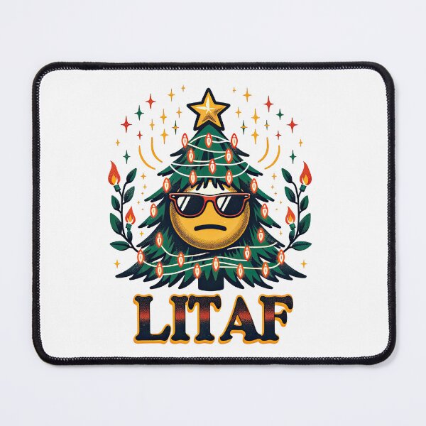 Item preview, Classic Christmas Tree Emoji in Retro Style designed and sold by MAPDDesigns.