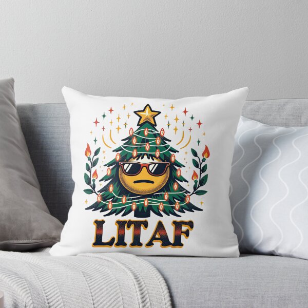 Item preview, Classic Christmas Tree Emoji in Retro Style designed and sold by MAPDDesigns.